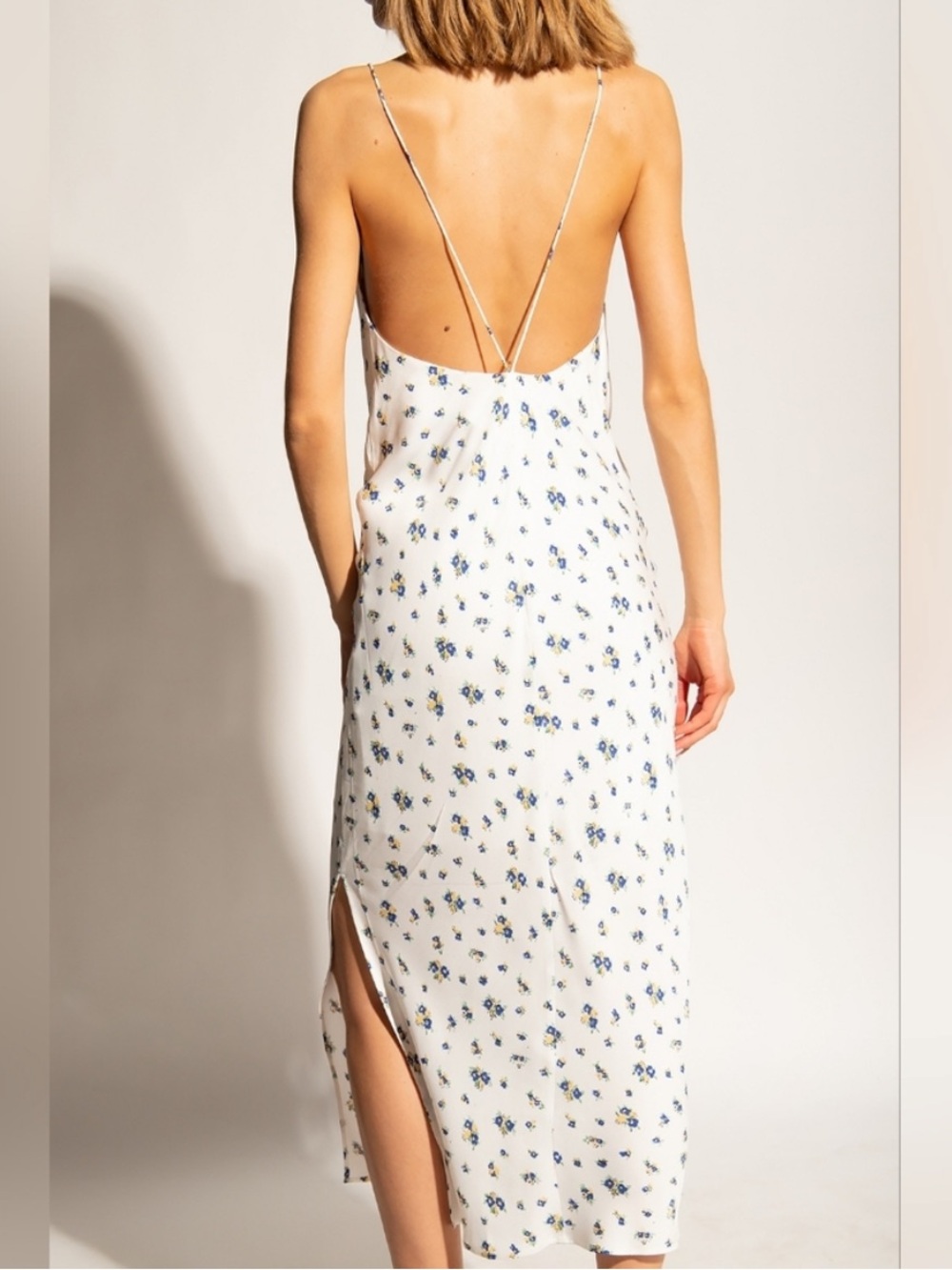 Revolve x Samsoe Samsoe Apples ML Dress In Sun Bouquet Floral NWT Size Medium
